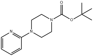 1-Boc-4-(2-pyridinyl)-piperazine Structural