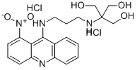 1,3-Propanediol, 2-(hydroxymethyl)-2-((3-((1-nitro-9-acridinyl)amino)p ropyl)amino)-, dihydrochloride