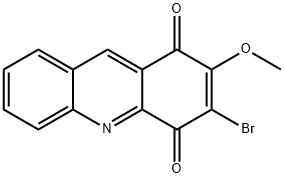 1,4-Acridinedione, 3-bromo-2-methoxy-