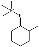 Hydrazinium, 1,1,1-trimethyl-2-(2-methylcyclohexylidene)- (9CI) Structural