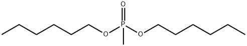 Methylphosphonic acid dihexyl ester Structural