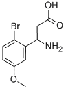 3-AMINO-3-(2-BROMO-5-METHOXY-PHENYL)-PROPIONIC ACID