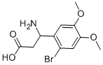 3-AMINO-3-(2-BROMO-4,5-DIMETHOXY-PHENYL)-PROPIONIC ACID