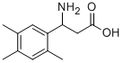 3-(2,4,5-TRIMETHYLPHENYL)-BETA-ALANINE Structural