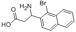 3-AMINO-3-(1-BROMONAPHTHALEN-2-YL)-PROPIONIC ACID