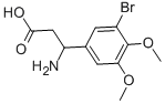 3-AMINO-3-(3-BROMO-4,5-DIMETHOXY-PHENYL)-PROPIONIC ACID