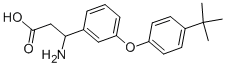 3-AMINO-3-[3-(4-TERT-BUTYL-PHENOXY)-PHENYL]-PROPIONIC ACID