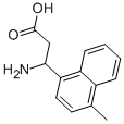 3-AMINO-3-(4-METHYL-NAPHTHALEN-1-YL)-PROPIONIC ACID