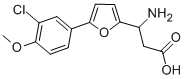 3-AMINO-3-[5-(3-CHLORO-4-METHOXYPHENYL)-FURAN-2-YL]-PROPIONIC ACID