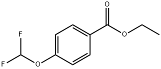 Ethyl 4-(difluoroMethoxy)benzoate Structural