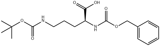 Z-ORN(BOC)-OH Structural