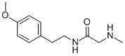 N-[2-(4-methoxyphenyl)ethyl]-2-(methylamino)acetamide