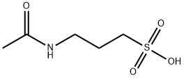 3-(acetylamino)propanesulphonic acid Structural Picture