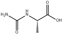 CARBAMOYL-DL-ALA-OH Structural