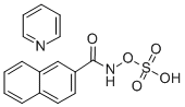 Hydroxylamine-O-sulfonic acid, N-(2-naphthoyl)-, pyridine salt Structural