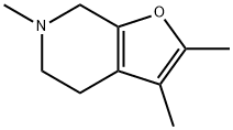 Furo[2,3-c]pyridine, 4,5,6,7-tetrahydro-2,3,6-trimethyl- (9CI) Structural