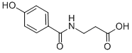 3-[(4-HYDROXYBENZOYL)AMINO]PROPANOIC ACID Structural