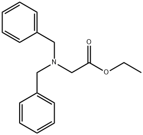 N,N-DIBENZYLGLYCINE ETHYL ESTER Structural