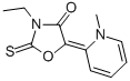 3-ETHYL-5-(1-METHYL-PYRIDIN-2-YLIDENE)-4-OXO-2-THIOXO-OXAZOLE