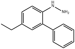 Hydrazine, (5-ethyl[1,1-biphenyl]-2-yl)- (9CI) Structural
