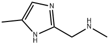 METHYL-(4-METHYL-1H-IMIDAZOL-2-YLMETHYL)-AMINE Structural