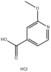 2-METHOXY-ISONICOTINIC ACID HYDROCHLORIDE Structural