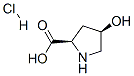 cis-4-Hydroxy-D-proline hydrochloride Structural