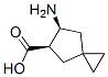 Spiro[2.4]heptane-5-carboxylic acid, 6-amino-, (5R,6S)- (9CI) Structural