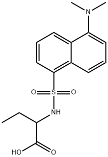 DANSYL-DL-ALPHA-AMINO-N-BUTYRIC ACID PIPERIDINIUM SALT Structural