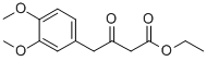 4-(3,4-DIMETHOXY-PHENYL)-3-OXO-BUTYRIC ACID ETHYL ESTER Structural