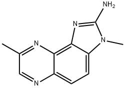 2-AMINO-3,8-DIMETHYLIMIDAZO[4,5-F]QUINOXALINE Structural