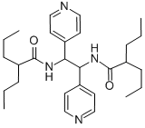 1,2-Bis(dipropylacetamido)-1,2-di-4-pyridylethane