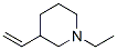 Piperidine, 3-ethenyl-1-ethyl- (9CI) Structural