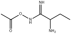 Butanimidamide,  N-(acetyloxy)-2-amino- Structural