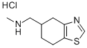 4,5,6,7-Tetrahydro-N-methyl-5-benzothiazolemethanamine hydrochloride Structural