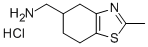 5-Benzothiazolemethanamine, 4,5,6,7-tetrahydro-2-methyl-, hydrochlorid e