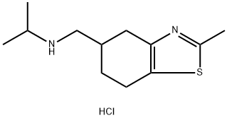 4,5,6,7-Tetrahydro-2-methyl-N-(1-methylethyl)-5-benzothiazolemethanami ne hydrochloride