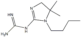 Guanidine, (1-butyl-4,5-dihydro-5,5-dimethyl-1H-imidazol-2-yl)- (9CI) Structural