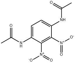 N,N'-(2,3-DINITRO-1,4-PHENYLENE) BISACETAMIDE Structural