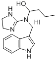 1-((4,5-Dihydro-1H-imidazol-2-yl)(1H-indol-3-ylmethyl)amino)-1-butanol  monohydroiodide