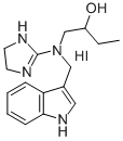 1-((4,5-Dihydro-1H-imidazol-2-yl)(1H-indol-3-ylmethyl)amino)-2-butanol  monohydroiodide