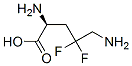 Ornithine, 4,4-difluoro- (9CI) Structural