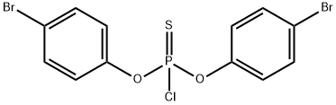 O,O-Di(4-bromophenyl)thiophosphoryl chloride Structural