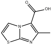 6-METHYLIMIDAZO[2,1-B][1,3]THIAZOLE-5-CARBOXYLIC ACID Structural