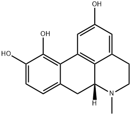 R(-)-2 10 11-TRIHYDROXYAPORPHINE Structural