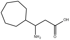 beta-Aminocycloheptanepropanoic acid Structural