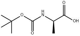 BOC-D-Alanine Structural Picture