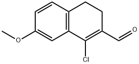 1-CHLORO-7-METHOXY-3,4-DIHYDRO-NAPHTHALENE-2-CARBALDEHYDE