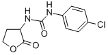 1-(p-Chlorophenyl)-3-(2-oxotetrahydro-3-furyl)urea