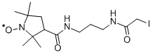 3-[3-(2-Iodoacetamido)propylcarbamoyl]-PROXYL Structural